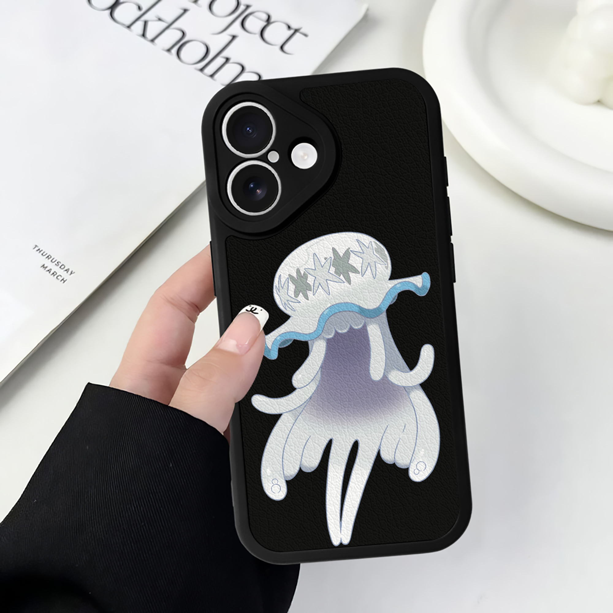 （画像用） ポケットモンスター Pokémon 【iPhone 16シリーズ対応】シリコンスマホケース（レザー調） 材質：シリコン